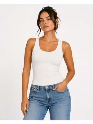 Débardeur blanc cassé Ariel 5172