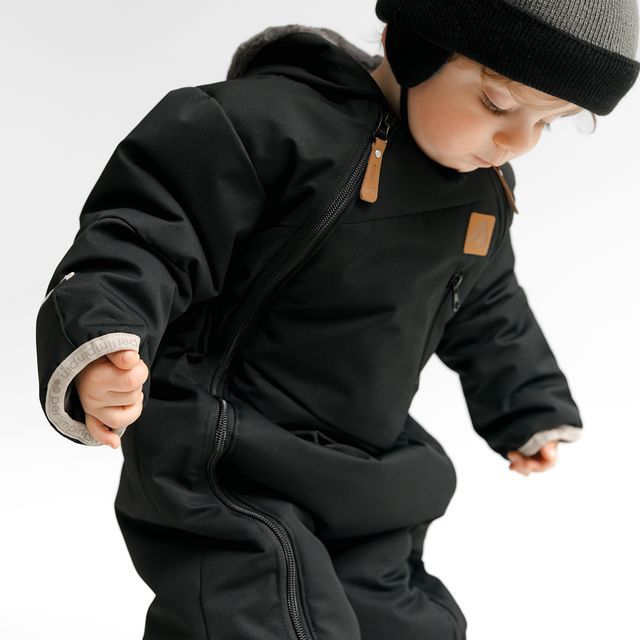 Habit de neige 1 pièce pour bébé - Noir 310D