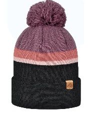 Tuque d'hiver en acrylique – Pinot/Punch/Coquillage/Noir 25C