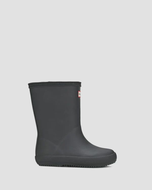Botte de pluie Little kids first insulated Black 002