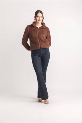 Veste en polar – Chocolat 1739
