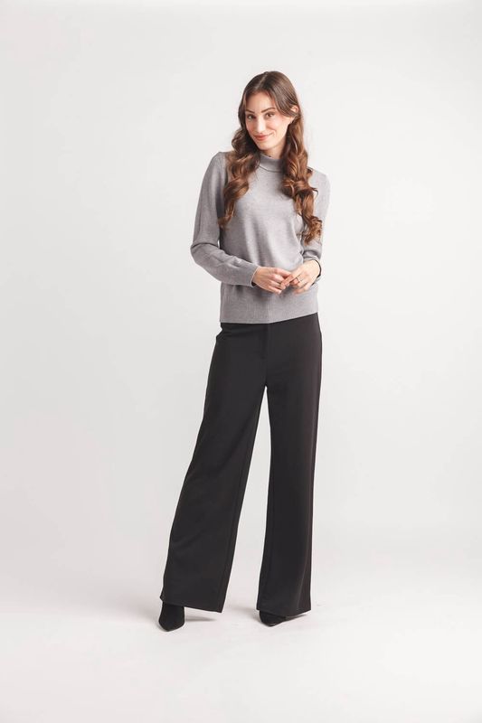 Pantalons noir Wide legs 1803