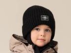 Tuque en tricot noir – 093