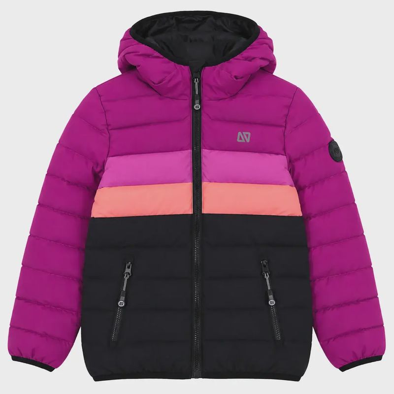 Manteau matelassé mauve- 502