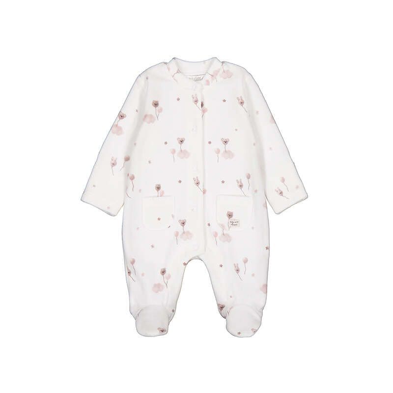 Pyjama blanc avec oursons - 2761
