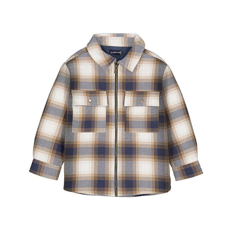 Veste style Chemise à carraux - 4466