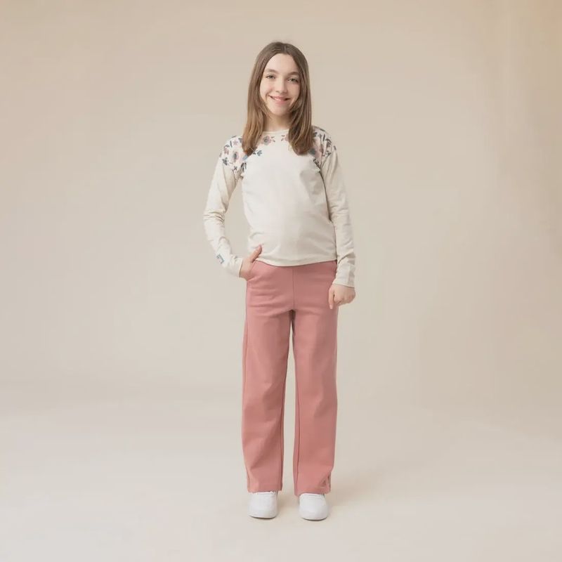 Pantalon de jogging Filles Rose 6082