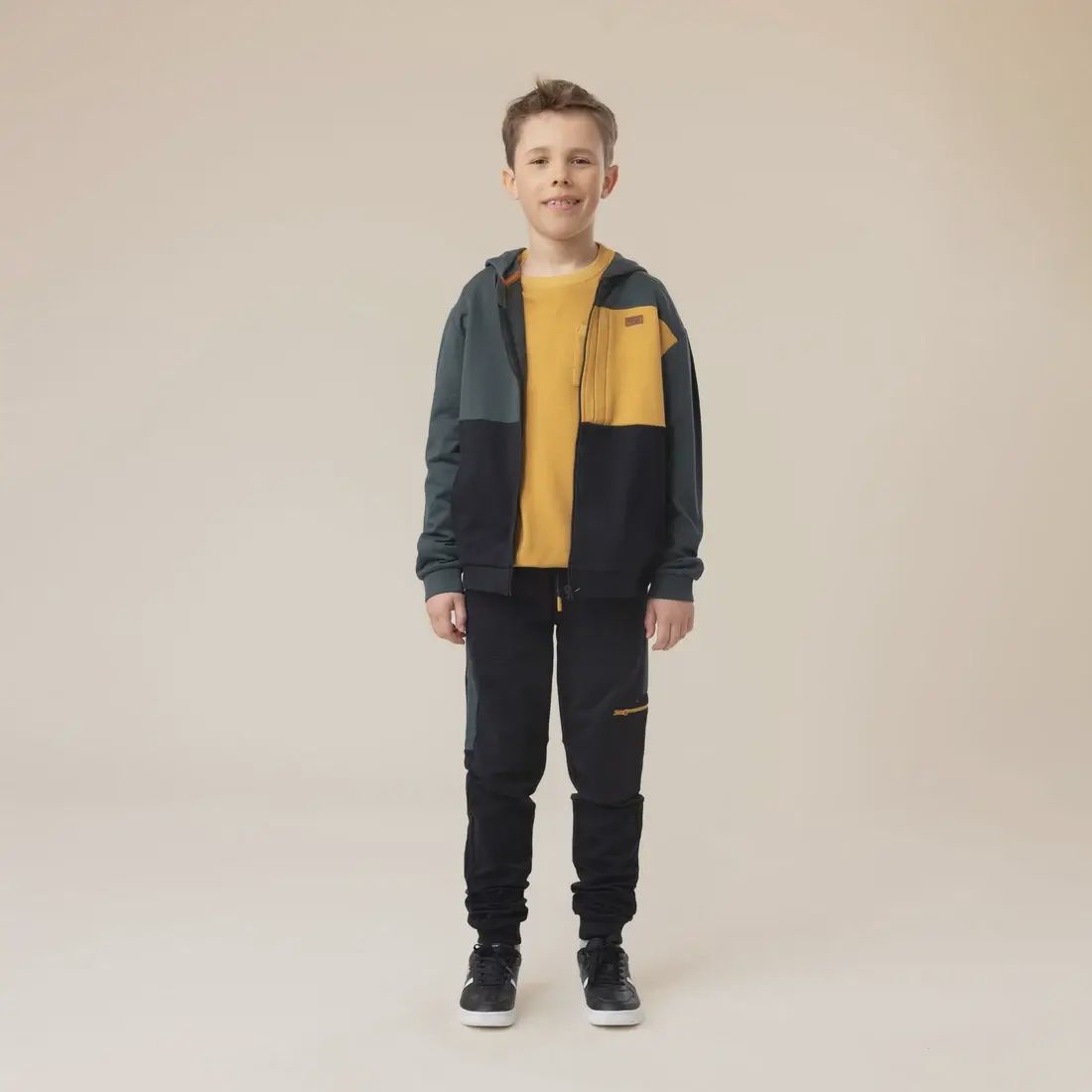 Veste à capuchon Garçons Forêt 1122