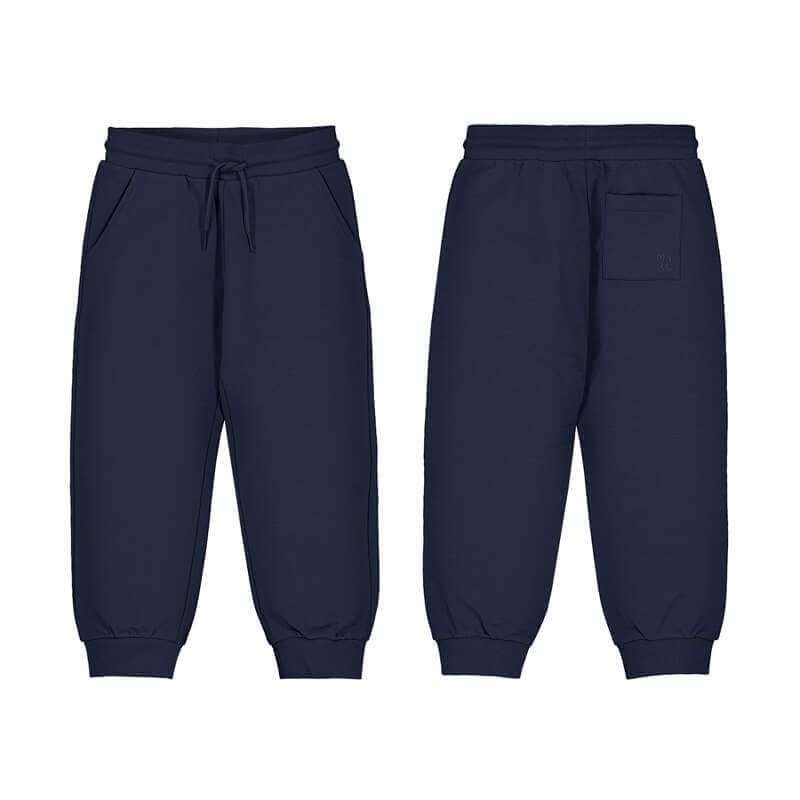 Pantalon en molleton basic marine 725