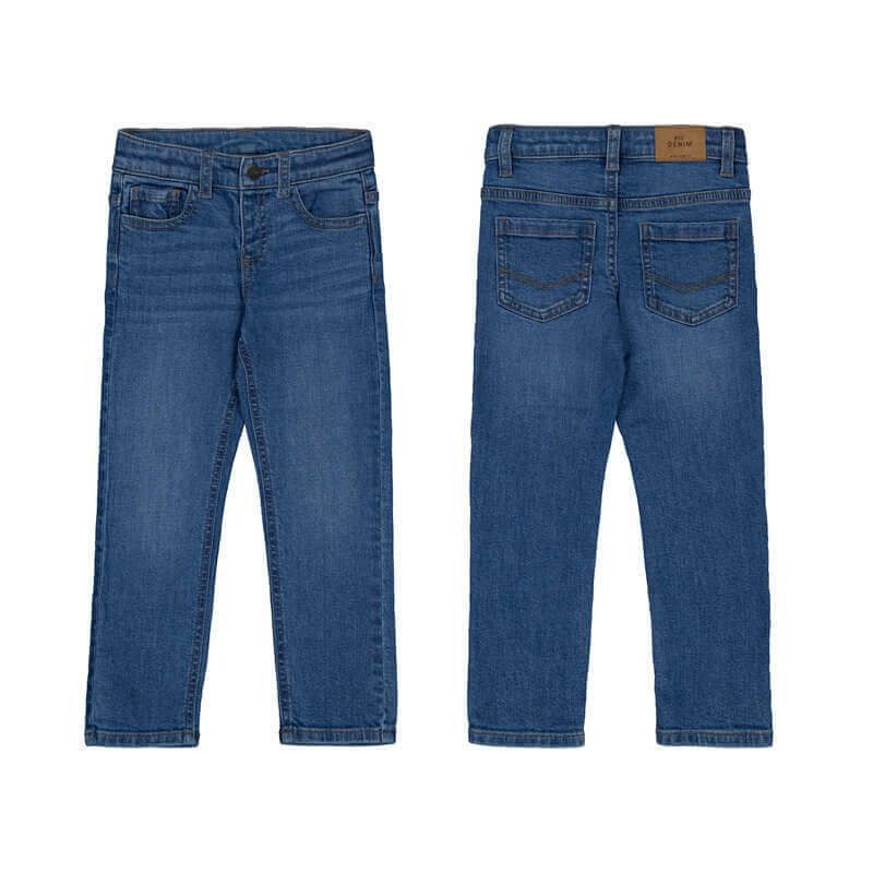 Pantalon en jean slim fit basic 504