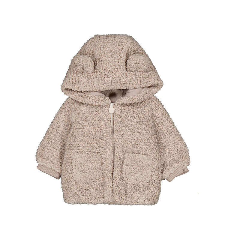 Veste en sherpa beige – 2408