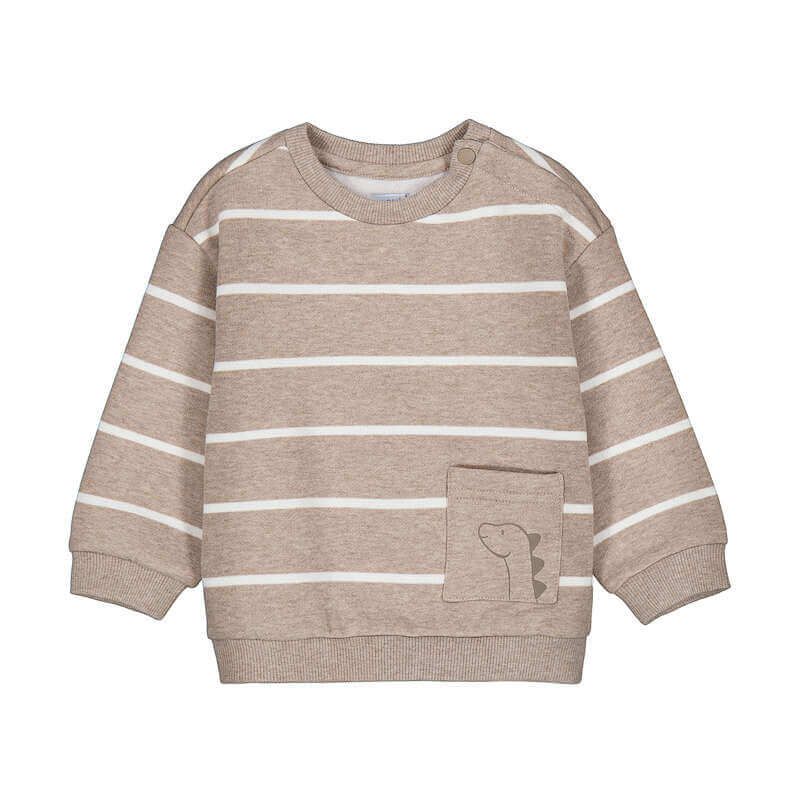 Ensemble deux pièces en molleton couleur truffe – 416
