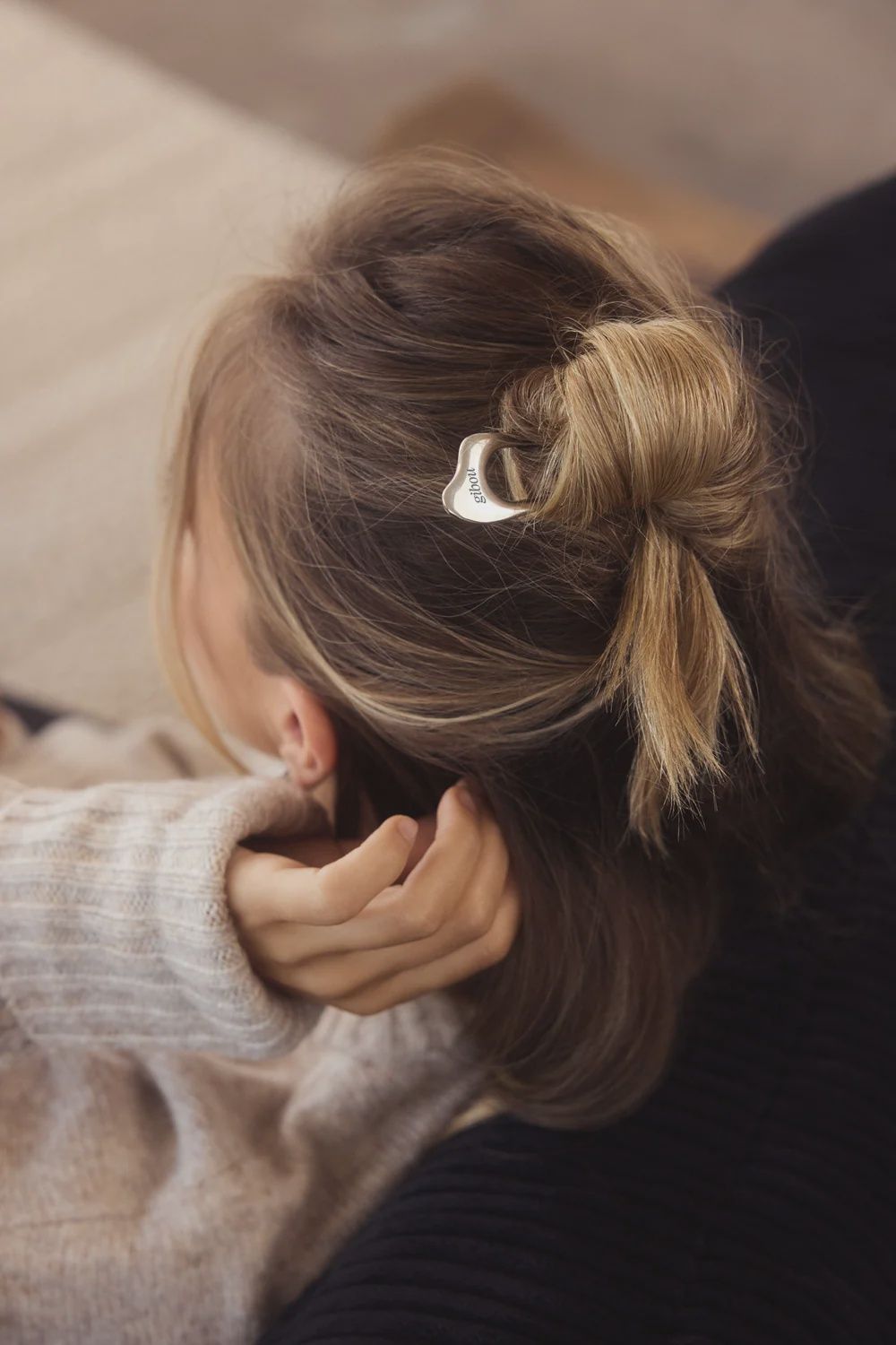 Épingle à cheveux métallique Ludi