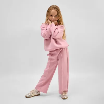 Chandail rose en relief 2T02K