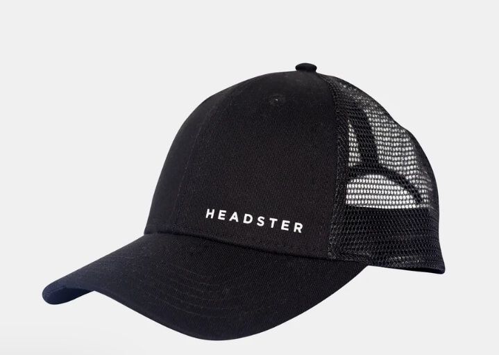 Casquette – sporty noir 01