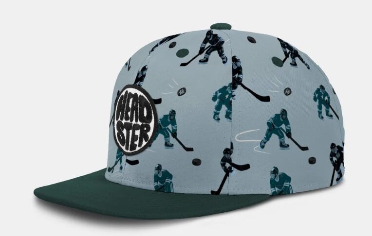 Casquette – hockey bleu céleste 451