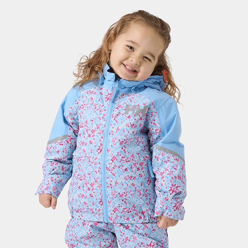 Manteau HH bleu vif fille 627