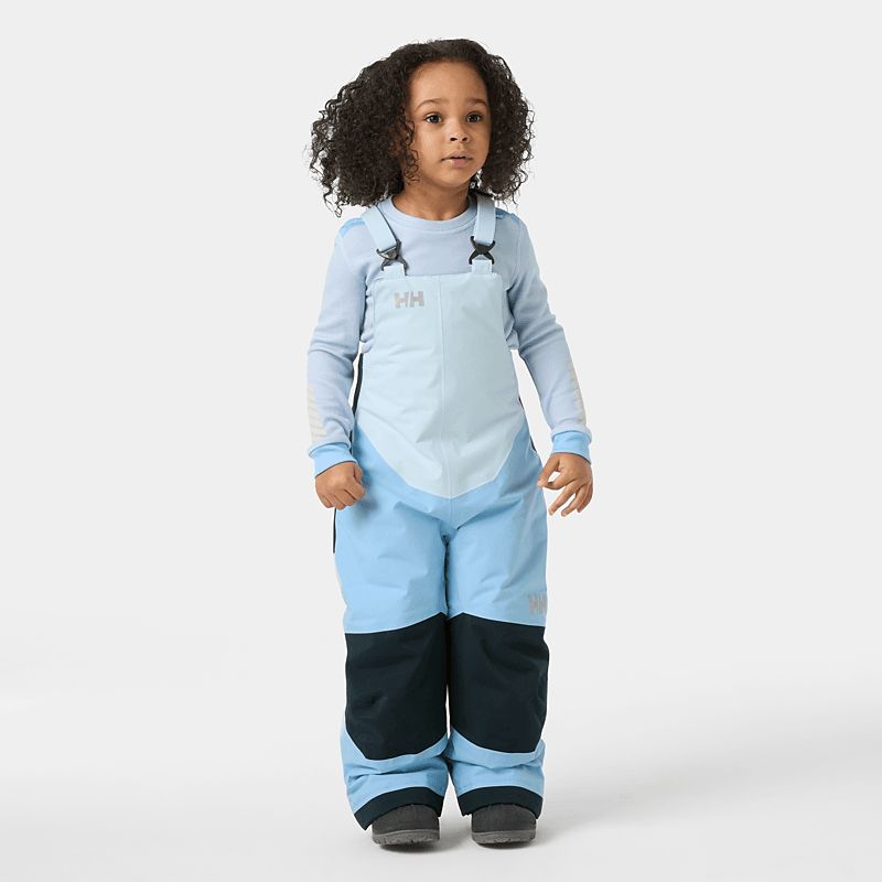 Pantalons de neige 627 bleu vif fille