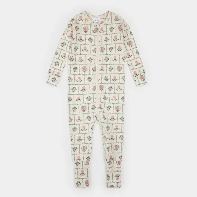 Pyjama motif de rose-09B