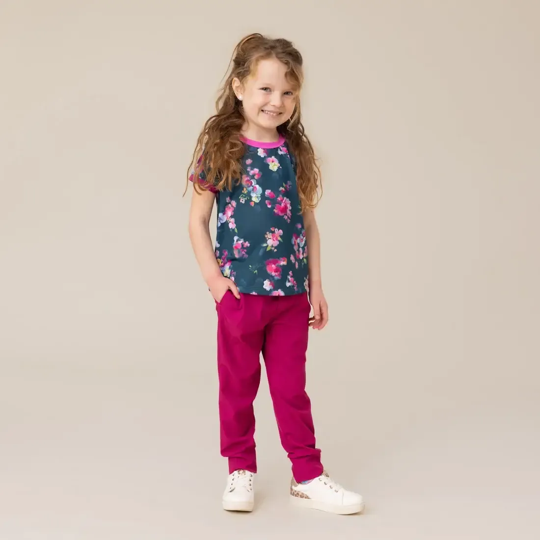 Jogging athlétique mauve 4122