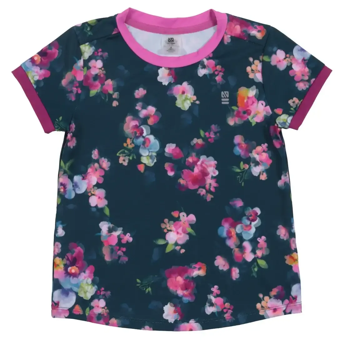 T-shirt athlétique sarcelle 4112