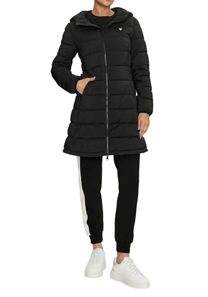 Manteau long noir JBLK