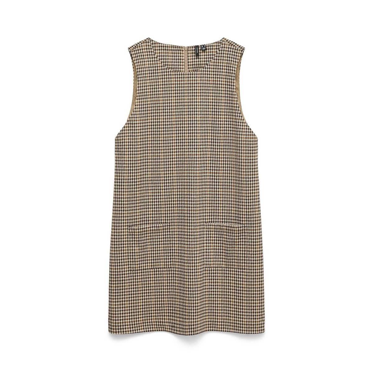 Robe à carreaux sans manches 3301