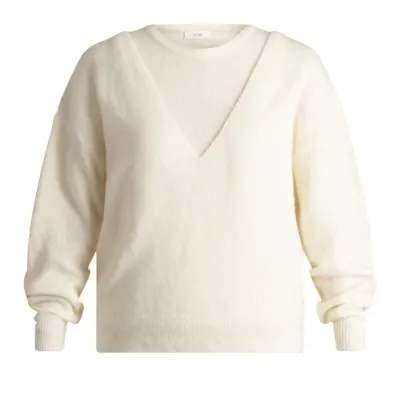 Pull shira 2en1 crème 6686