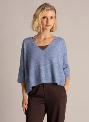 Chandail selena bleu 6702