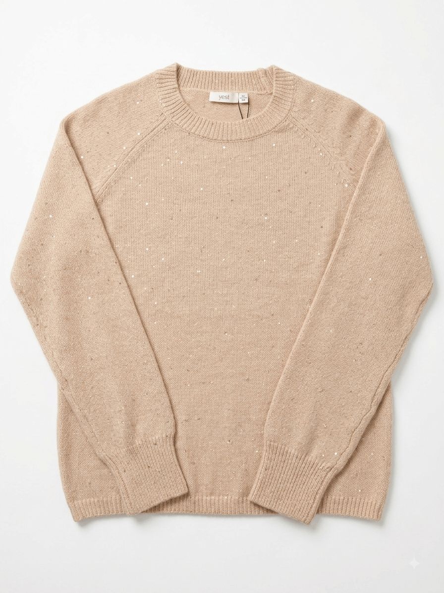 Pull senta beige 6535