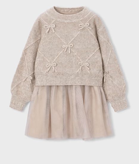 Robe 2 pièces beige -4927