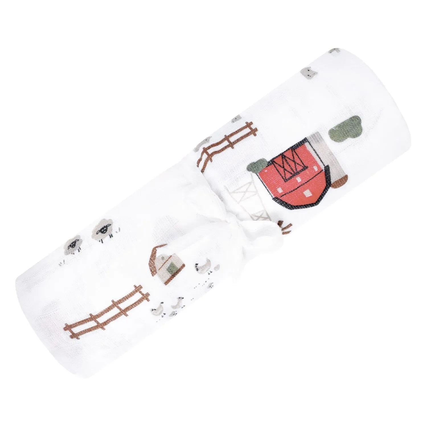 Couverture Mousseline Ferme