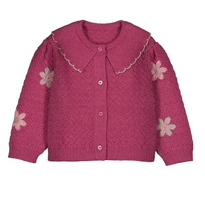 Cardigan tricot rouge -2306