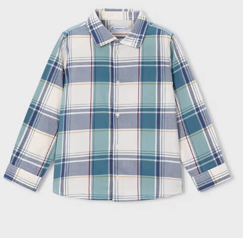 Chemise à carreaux verts – 4102