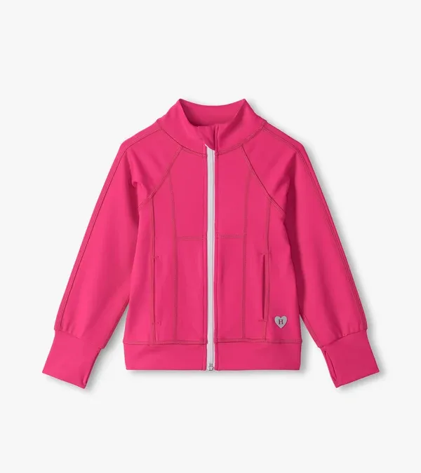 Veste active rose vif rose