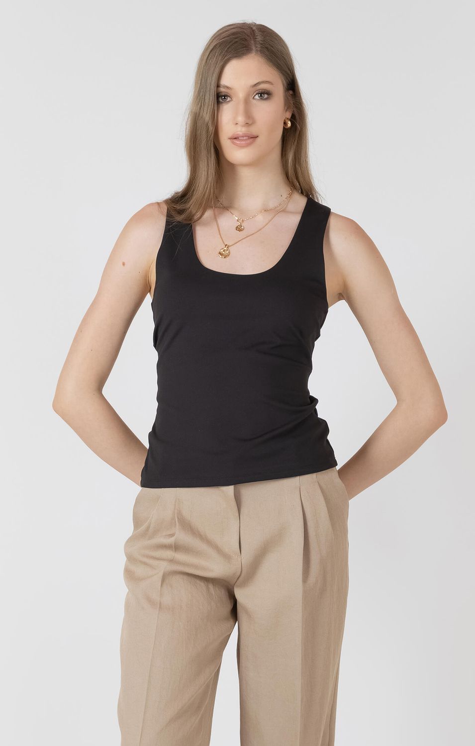 Camisole noir 4301