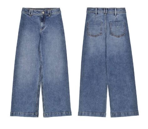 Pantalon en jean ample 7503