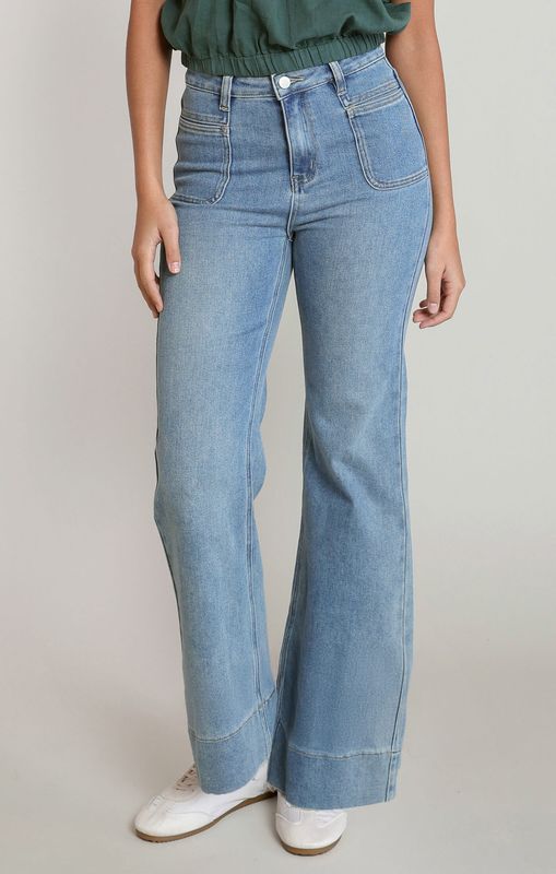 Jean à poche patch 5250