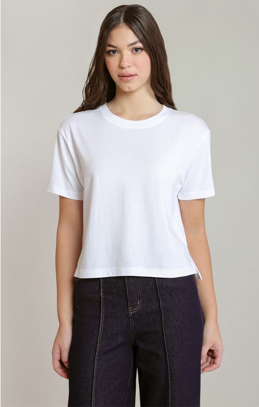 T-shirt base blanc  4018