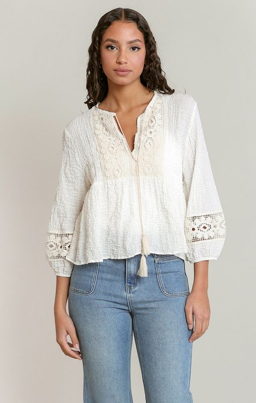 Chemisier au crochet 3703