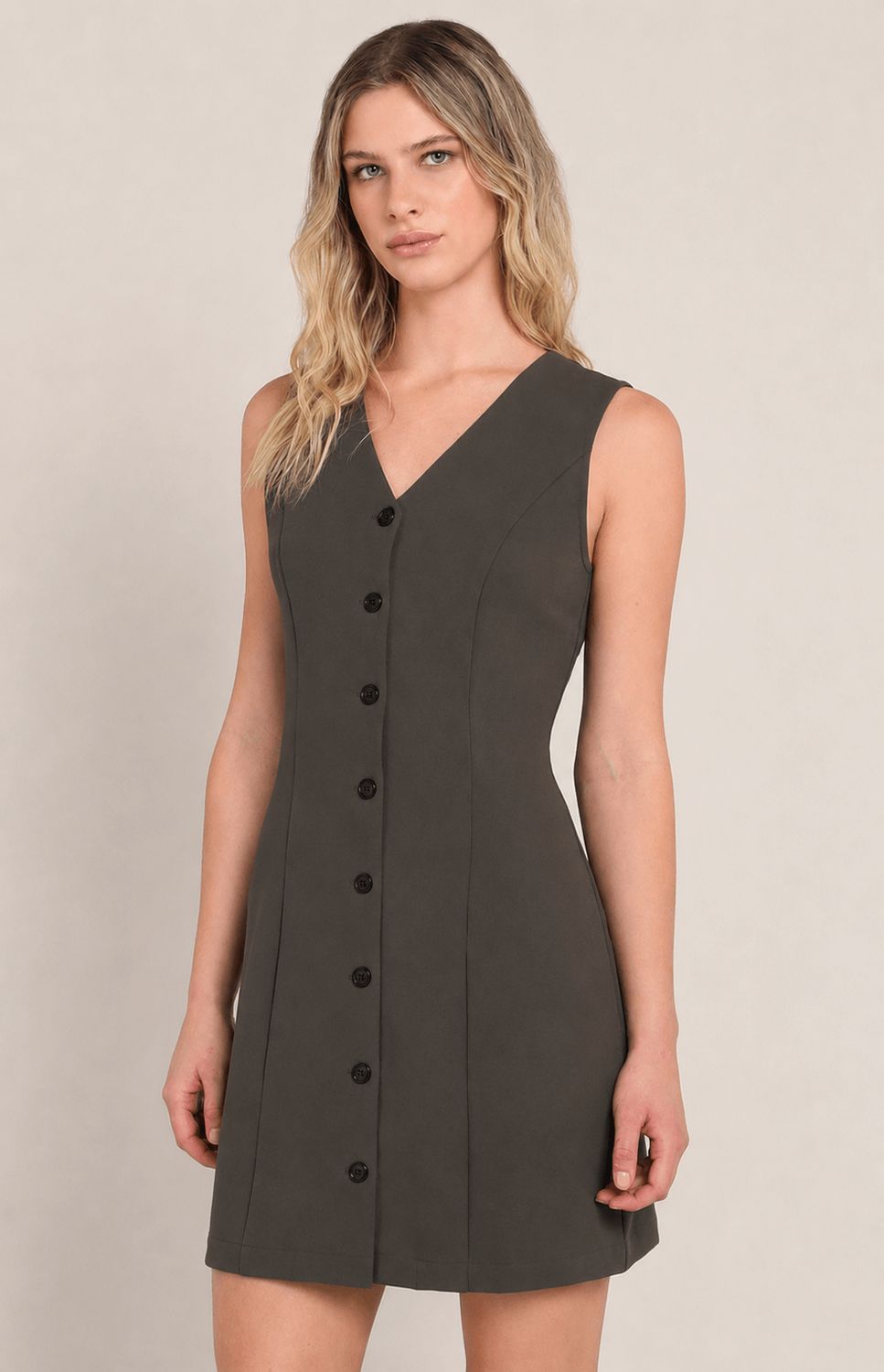 Mini-robe boutonnée 2509