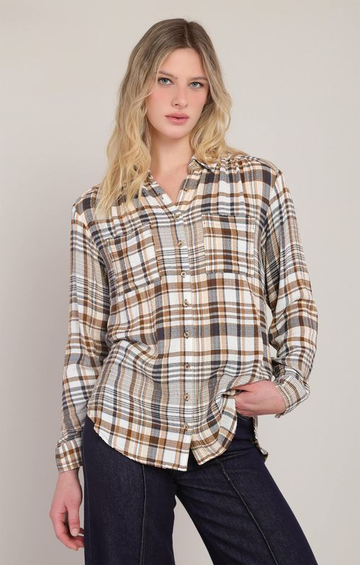 Chemise à carreaux 3723