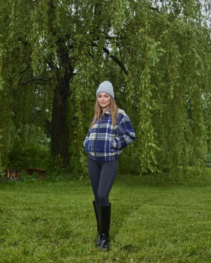 Manteau à carreaux Maxime