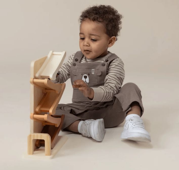 Barboteuse Bébé Garcon Taupe 659