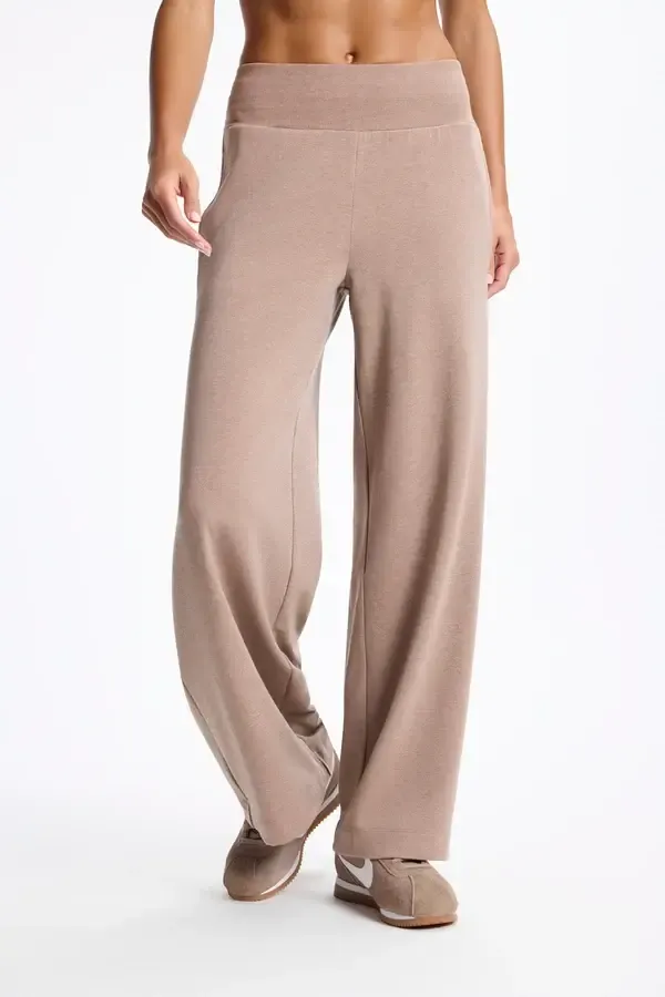 Pantalon caribou large  0953