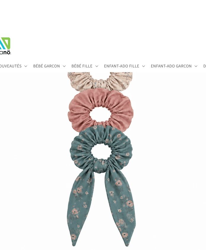 Chouchou pqt 3 multicolor -619
