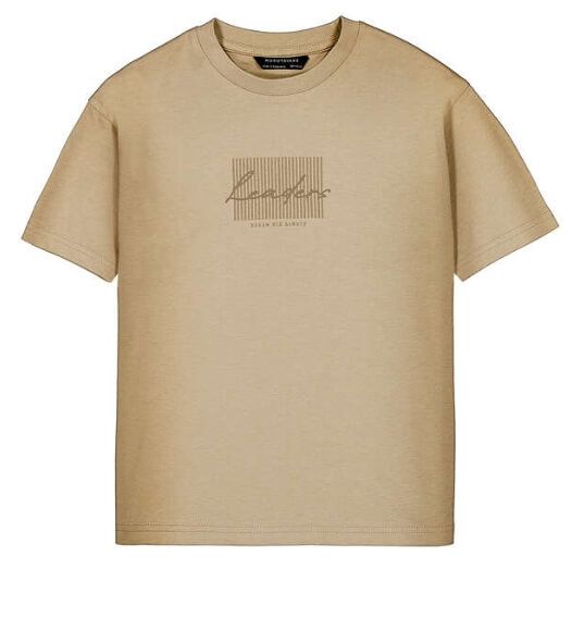 T-shirt leaders beige – 7041