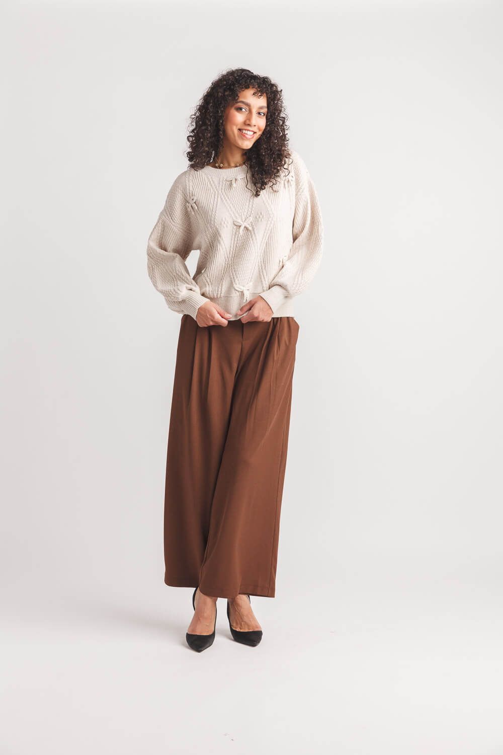 Pull avoine avec boucle -206