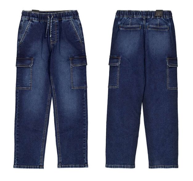 Pantalon soft denim jogger 7506