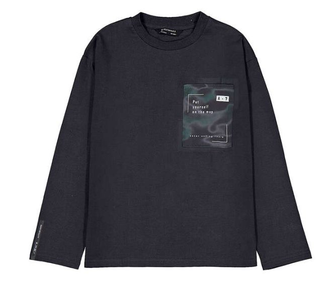 T-shirt à manches longues poche 7046